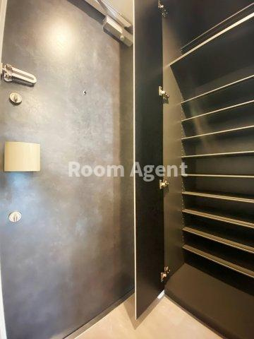 パルティール中村公園の玄関