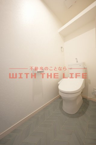 ベルフルール旭【キャッシュバック対象物件】のトイレ|※同建築会社施工の類似物件の画像です