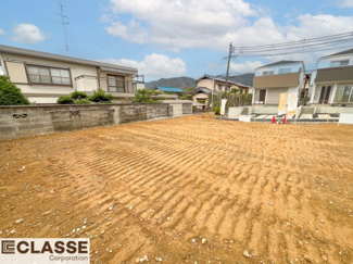 【前面道路含む現地写真】 | 宇治市木幡御蔵山　2区画　J号地　建築条件無し