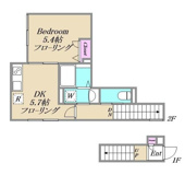 江戸川区宇喜田町のアパートの画像