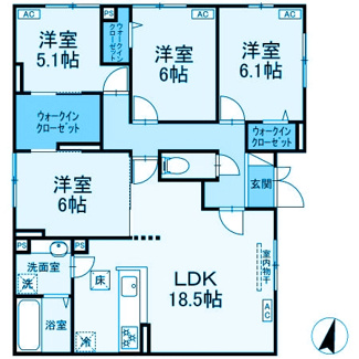 【間取り】 | パルボヌール