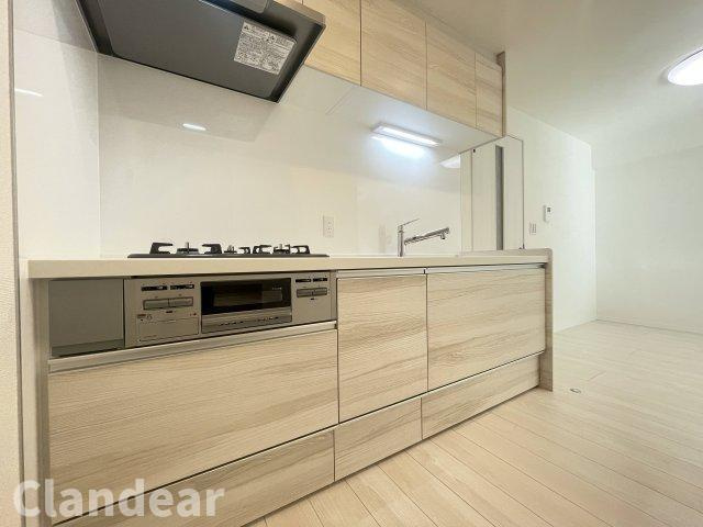 セザール錦糸町のキッチン|ドキドキの新生活も、安心してスタート。ぴったりの住まいを見つけませんか？クランディアが一緒に住まい選びをサポートします‼　まずは、お気軽にお問合せください　＃クランディア