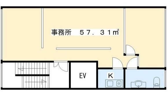 堺市堺区熊野町西　貸店舗[物件番号：858276]の間取り