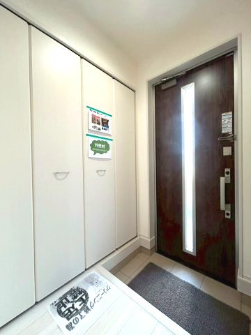 新築戸建　長野市稲葉　全3棟の玄関