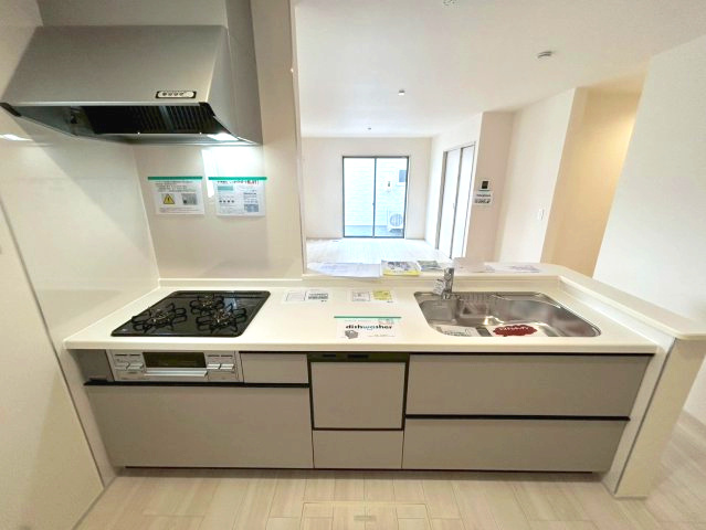 新築戸建　長野市稲葉　全3棟のキッチン