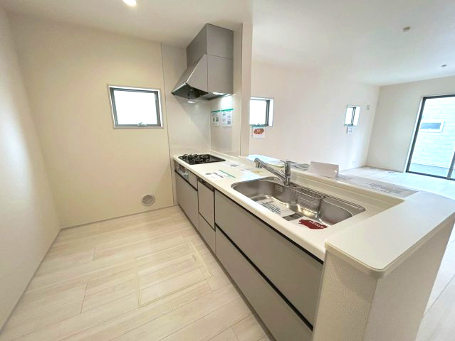 新築戸建　長野市稲葉　全3棟のキッチン