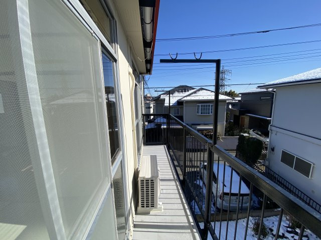 ハウス金子のバルコニー|バルコニー付きです