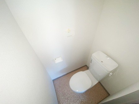 ハウス金子のトイレ|落ち着いた色調のトイレです