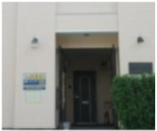 ハイムけやきのエントランス