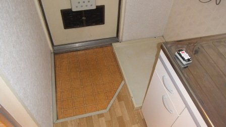 メゾン・タカツの玄関|１Ｋタイプのお部屋です
