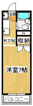 メゾン・タカツの間取り