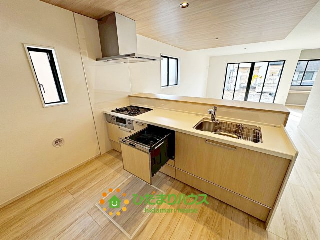 久喜市南8期　新築一戸建て　01　ケイアイテラスのキッチン