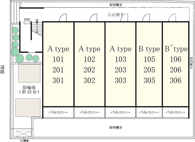 リブリ・R&Kの区画図
