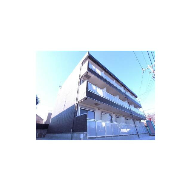 小金井市東町３丁目のアパートの外観パース