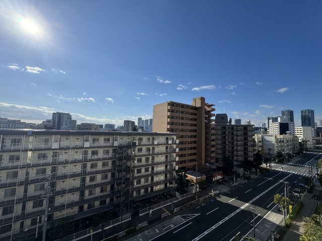 ハイラーク木場の展望|7階部分のお部屋で陽当たり眺望良好です♪