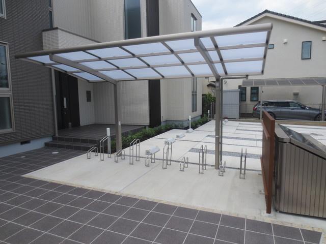 クレアーレ Ａ棟のその他共用部分|屋根付き駐輪ラック