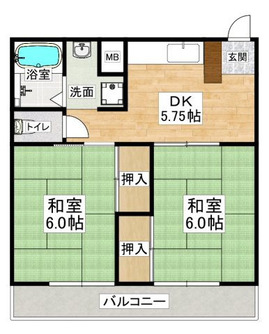 グッドライフ西神戸の間取り|※間取りが現況と異なる場合は現況を優先します※