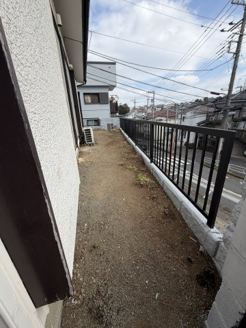 （ご成約済）【 売主 】横浜市南区六ツ川4丁目　戸建の庭