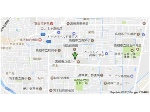 西町ハイツの地図