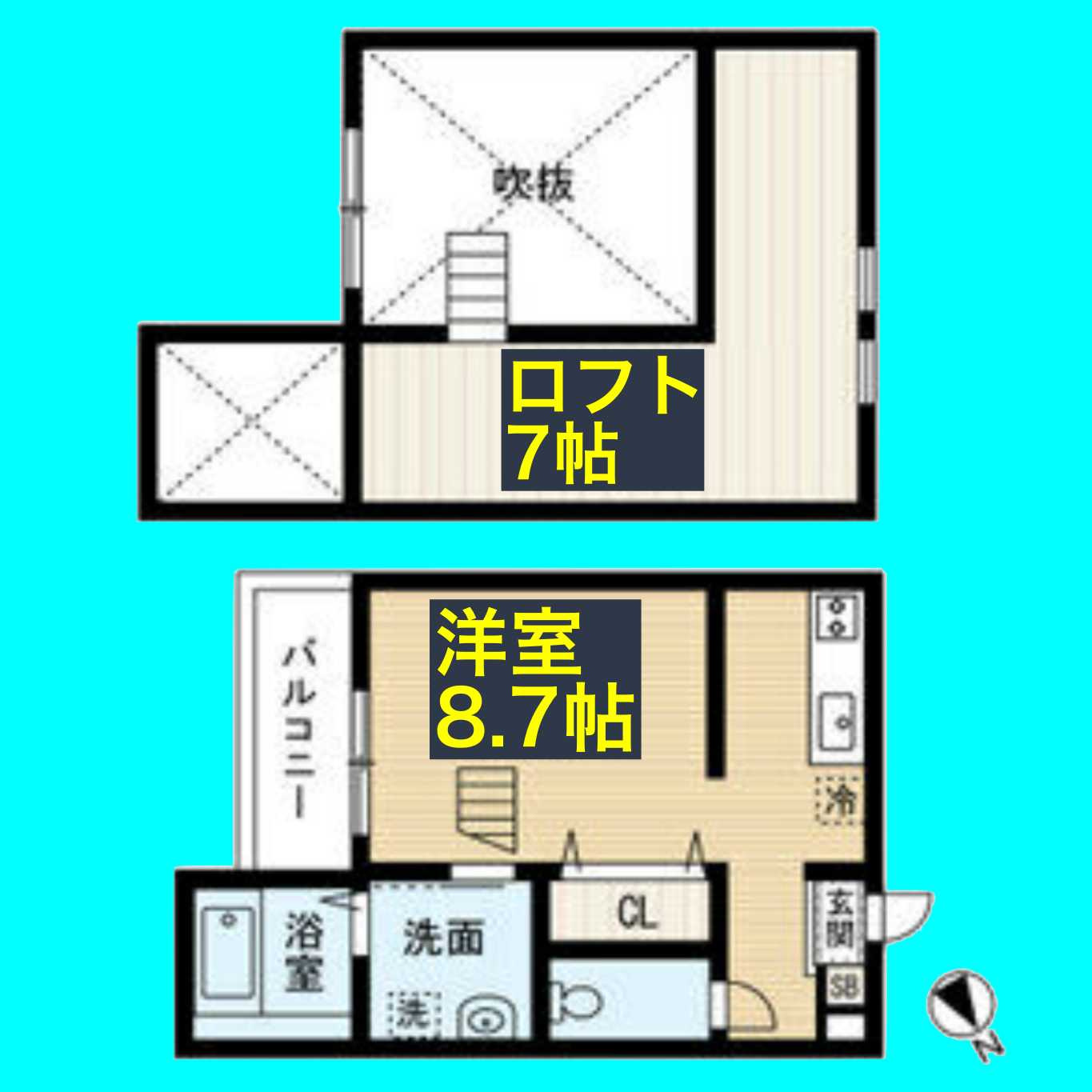 Felicita(フェリシタ)の間取り