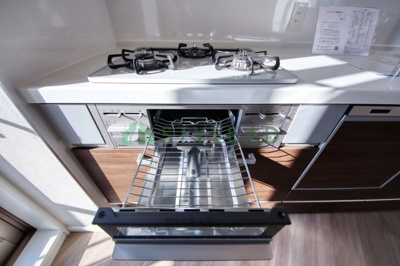 【キッチン】 | 京急シティ上永谷Lウイング | 魚焼きグリル付きガスコンロ