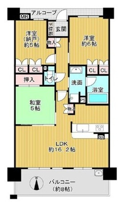 【間取り】 | グラビスコート北花田（五箇荘東小学校）