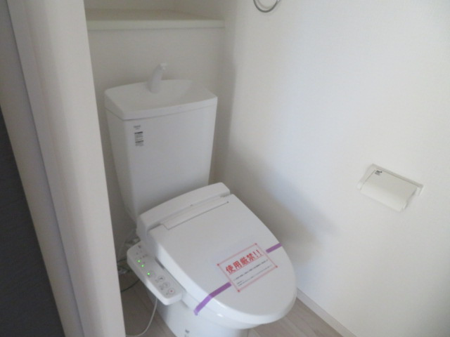 高崎市岩鼻町１期（全４棟）3号棟のトイレ