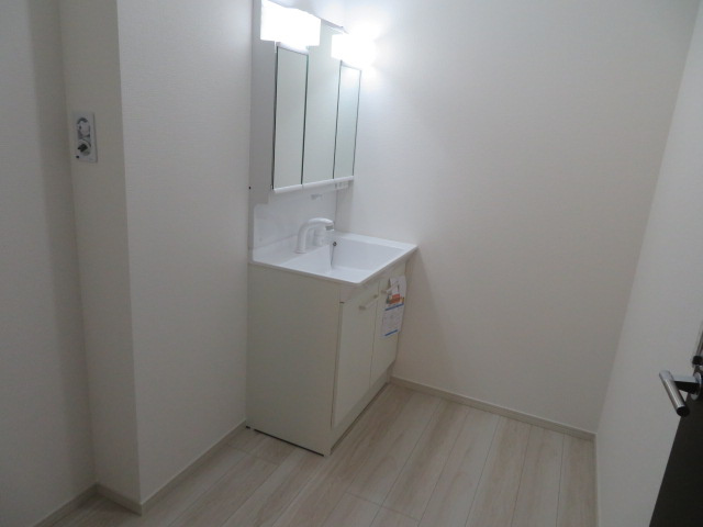 高崎市岩鼻町１期（全４棟）3号棟の独立洗面台