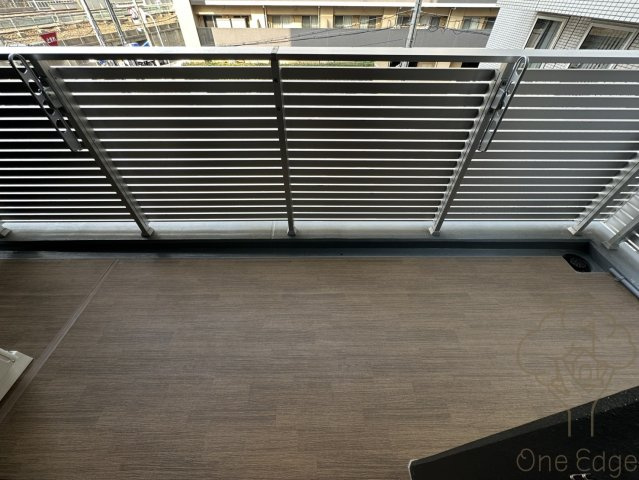 セントリヴィエ大阪梅田のバルコニー