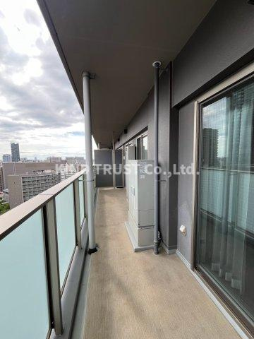 グランドメゾン新梅田タワー THE CLUB RESIDENCEのバルコニー