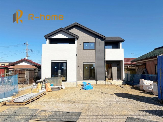 つくばみらい市谷井田9期　新築戸建て　1号棟の外観|ご予約を頂ければ、『平日』はもちろん『早朝』や『夜間』もご見学可能です♪お気軽にお申し付けください♪