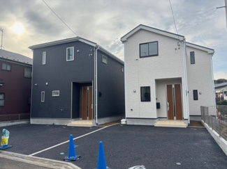 【外観】 | 横浜市戸塚区深谷町　全2棟　今回販売2棟　1号棟 | 現地（2月5日撮影）