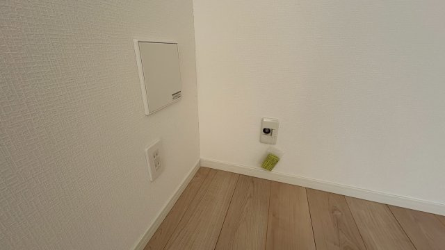 久留米市諏訪野町　新築戸建【3号棟】の構造・工法・仕様|ガスファンヒーターの挿入口です。冬は暖かく過ごせますね！