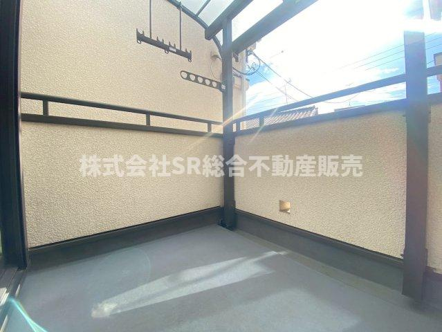 稲田本町2丁目中古戸建のバルコニー|陽当たり良好で洗濯物が乾きやすいです♪
