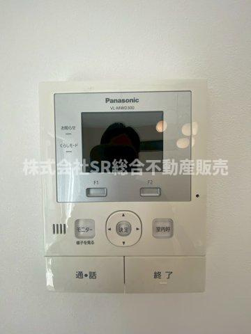 稲田本町2丁目中古戸建の防犯設備|モニター付きインターホンがあり女性やお子様にも安心です！