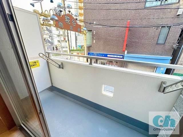 ベルヒルズ 203号室のバルコニー