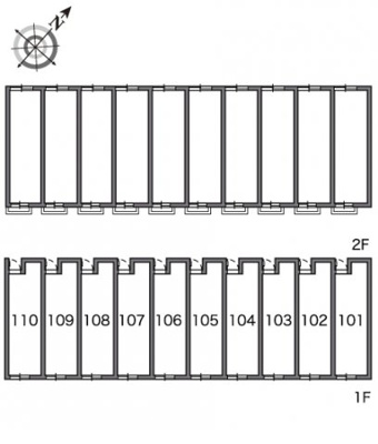 【駐車場】 | レオネクストトレジャーヒルⅡ | 画像4