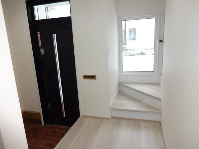 清田5-2戸建の玄関