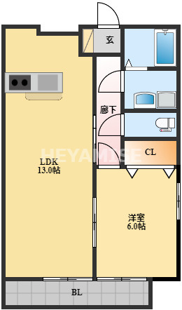 GRACE HIRAYAMA Aの間取り|※同物件同室タイプの写真でございます※現況を優先します※