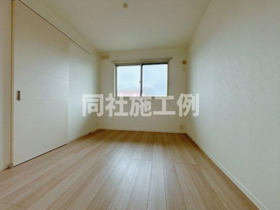 【寝室】 | 神戸市垂水区東垂水新築アパート北棟 | 同社施工例