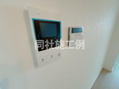 【セキュリティ】 | 神戸市垂水区東垂水新築アパート北棟 | 同社施工例