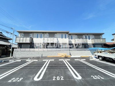 【外観】 | 神戸市垂水区東垂水新築アパート北棟 | 同社施工例