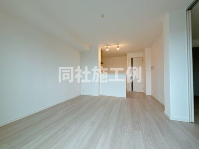 【居間・リビング】 | 神戸市垂水区東垂水新築アパート北棟 | 同社施工例