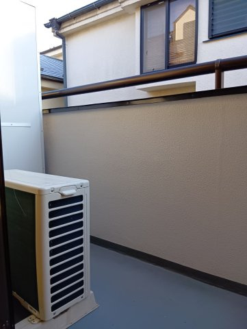 世田谷KMハイツのバルコニー