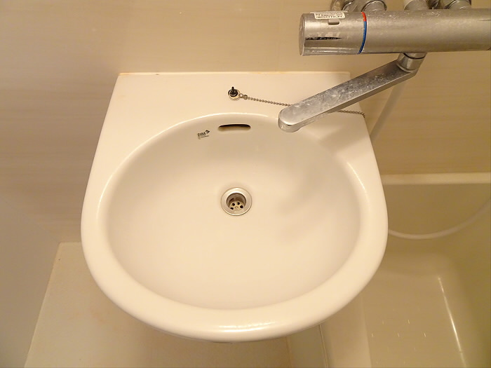 参宮橋五番館の洗面所