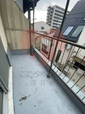 【バルコニー】 | 堺市堺区北三国ヶ丘８丁貸家