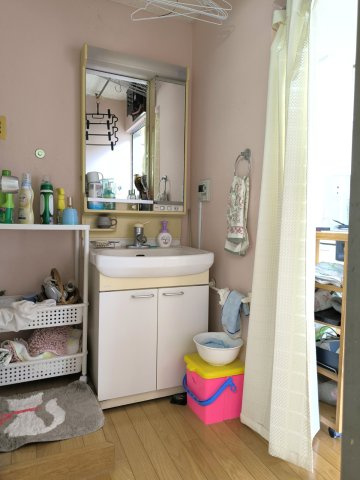 海見え！ライオンズリゾートマンション芦名　4階の独立洗面台