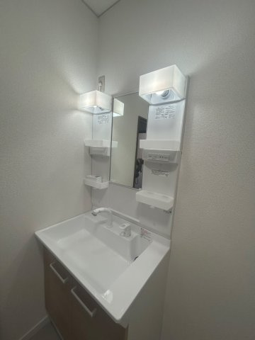 柳川三橋町柳河貸家の洗面所