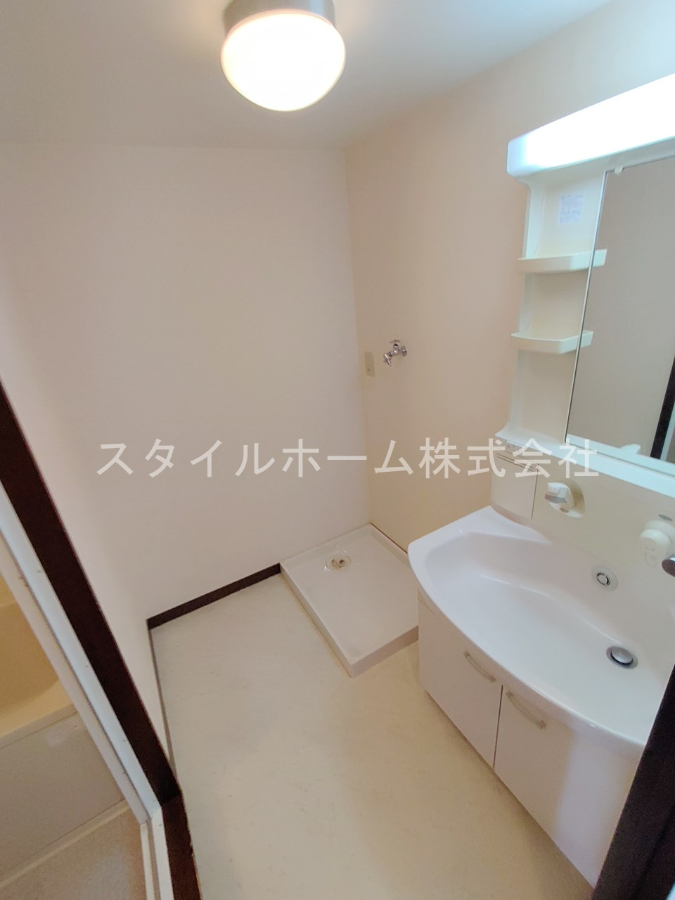 杉浦マンションの洗面所