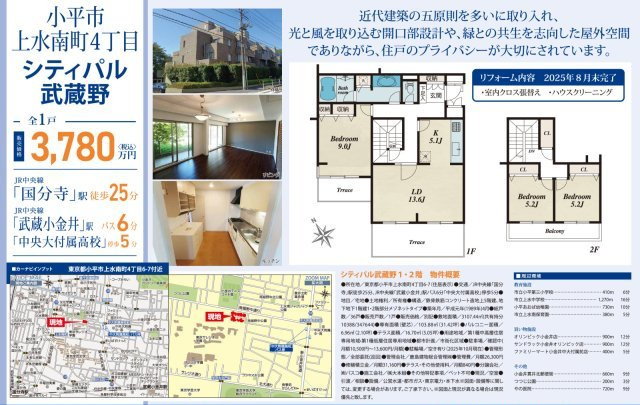シティパル武蔵野のその他|大幅価格変更済　4280万円→3980万円
